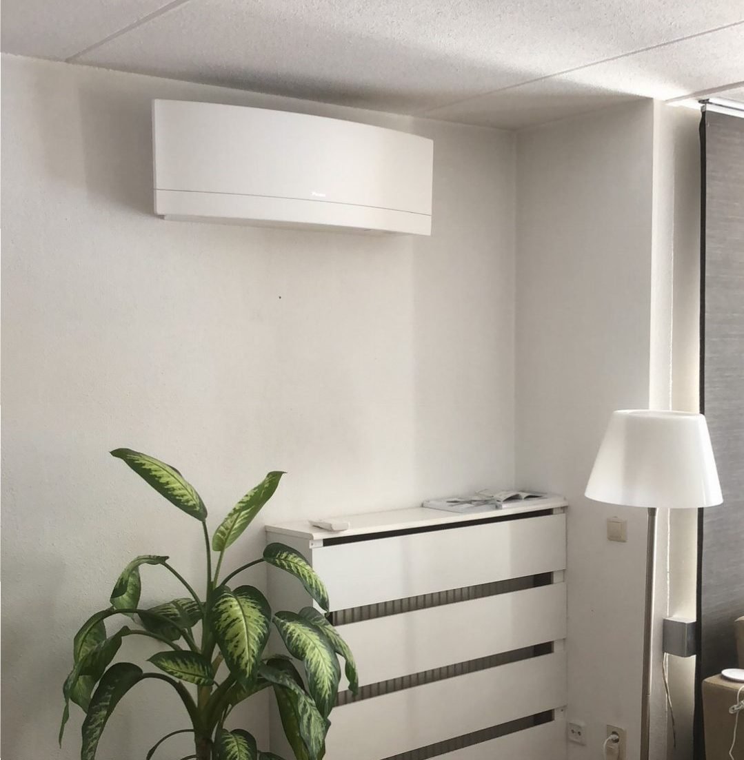 Airconditioning in woonkamer